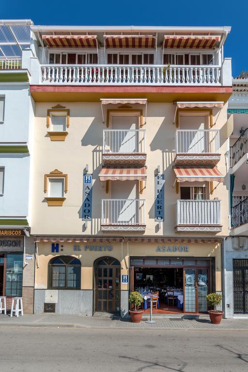 Hostal El Puerto Caleta De Velez Exterior foto